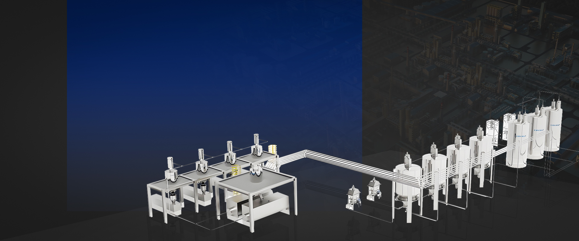 Granule Central Feeding