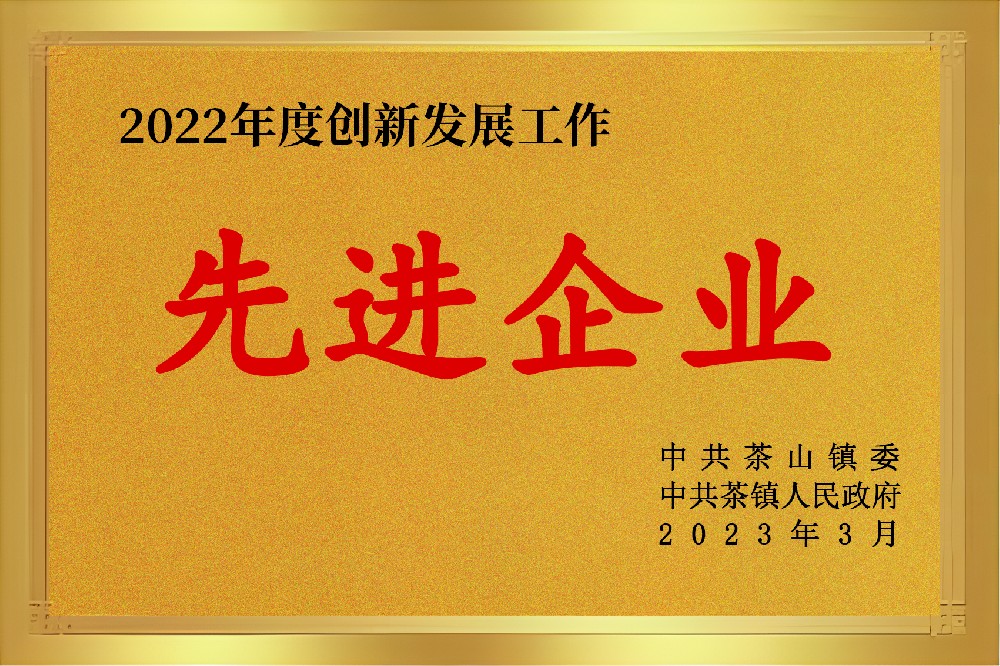 2022 Advanced Enterprise in Innovation and Development